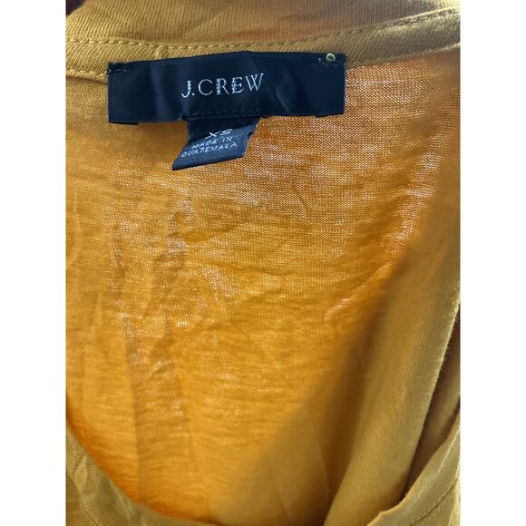 J. Crew Yellow Midi Shift Dress - XS - Picture 3 of 3